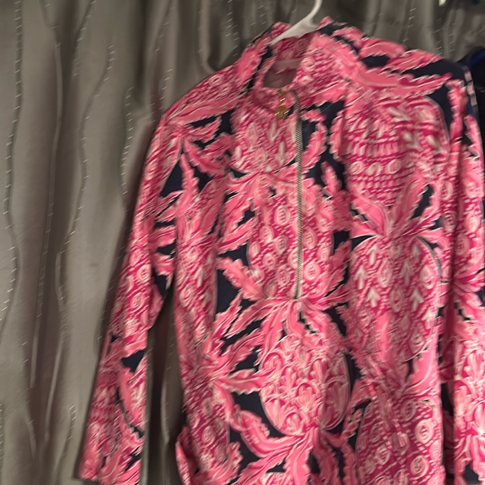 2 Lilly Pulitzer 3/4 zips in decent condition